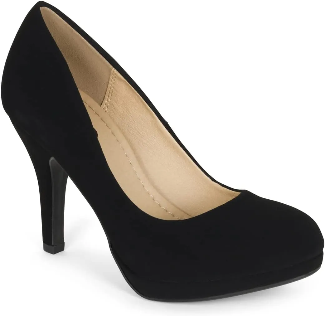 Women's Fermin Dress Pump with Stiletto Platform Round Toe Heel