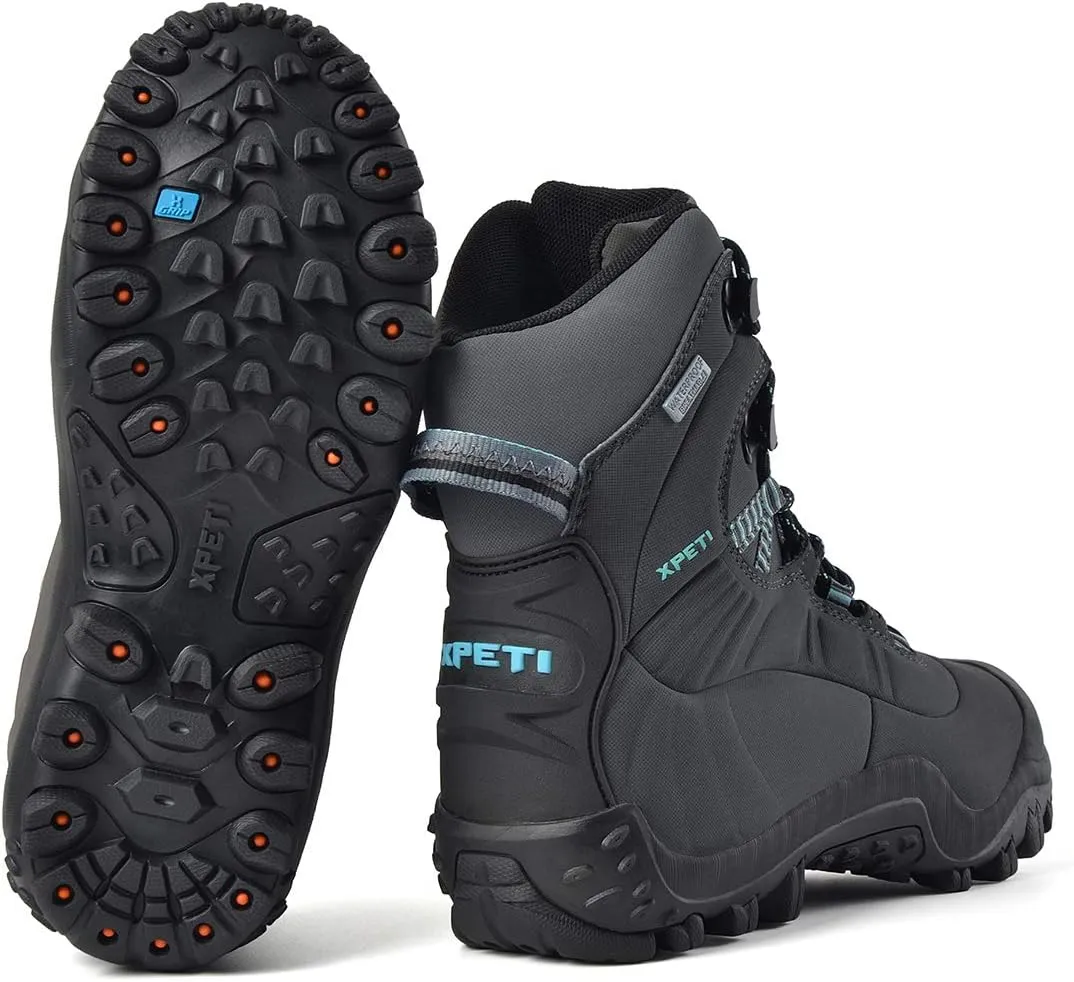 XPETI Women's Thermator Mid High-Top Waterproof Outdoor Hiking Boot