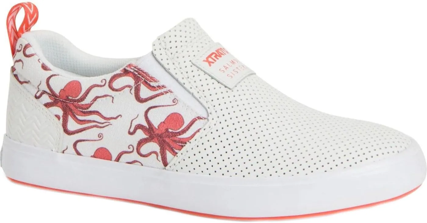 Xtratuf Women's Fishe Wear Leather Sharkbyte Deck Shoe