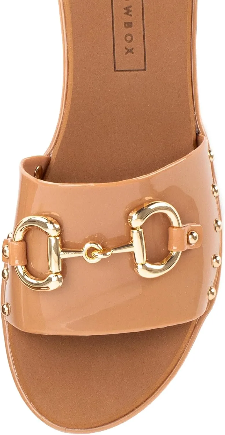 Yellow Box Women's Anabel Jelly Slide Sandal