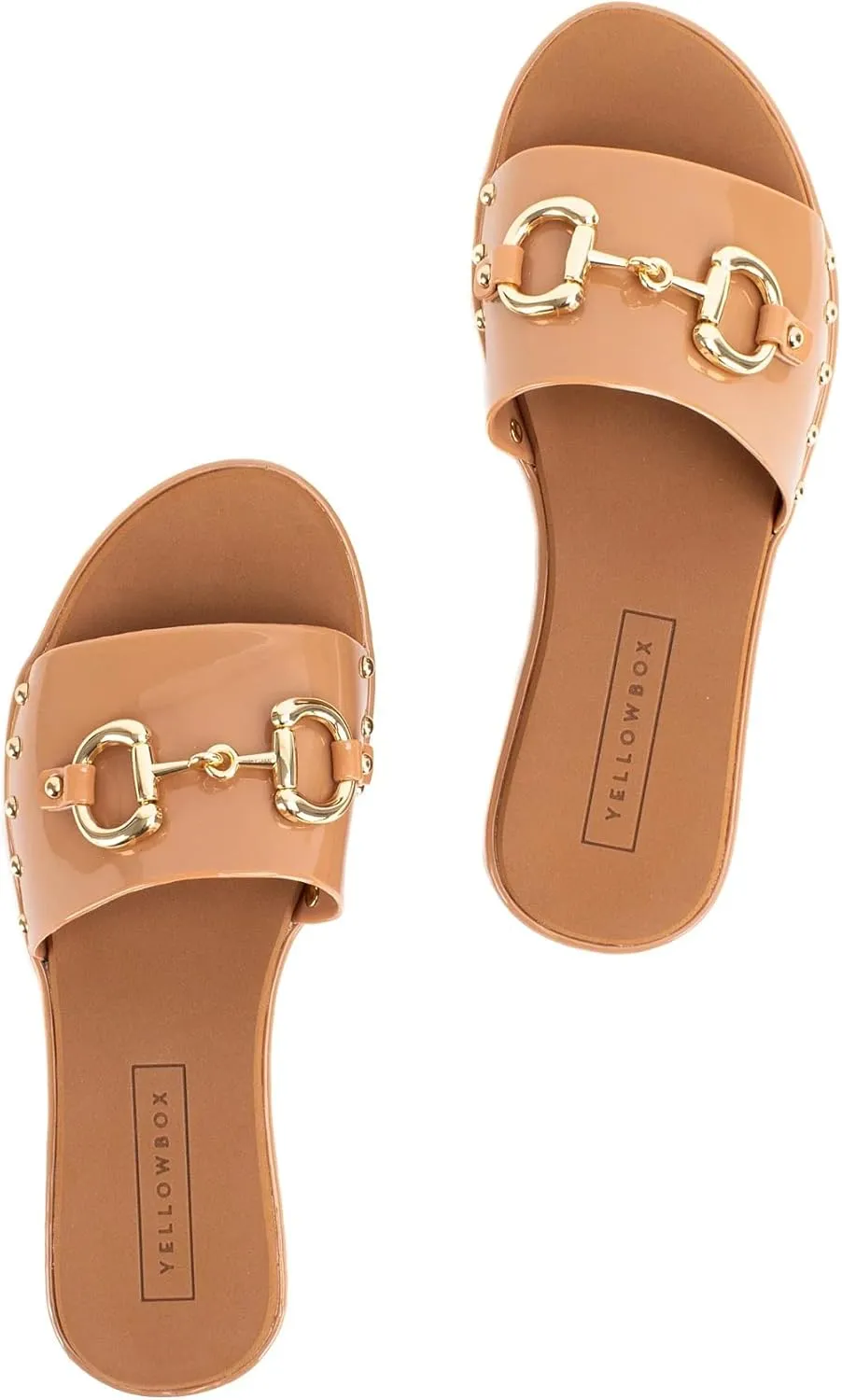 Yellow Box Women's Anabel Jelly Slide Sandal