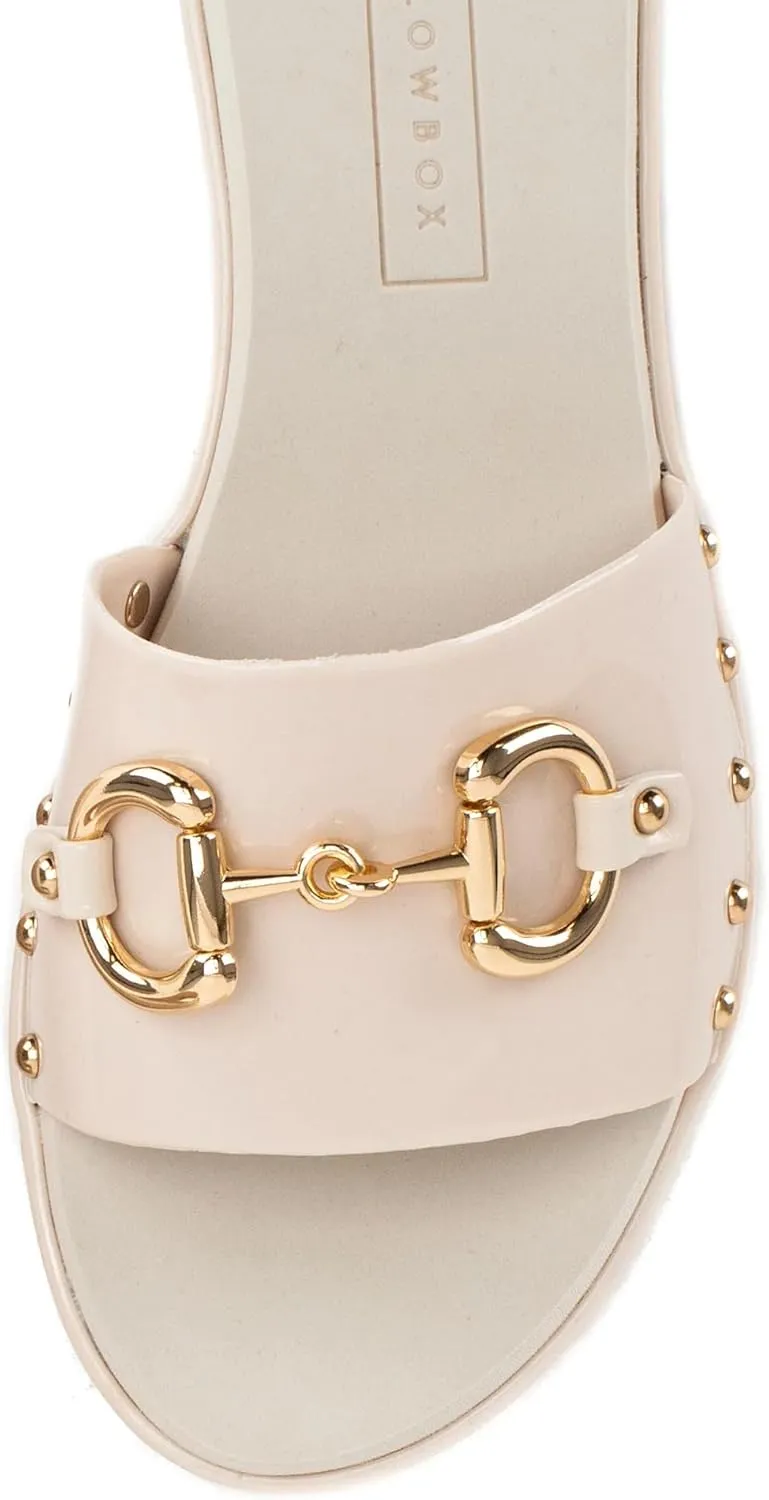 Yellow Box Women's Anabel Jelly Slide Sandal