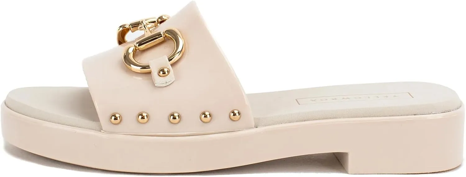 Yellow Box Women's Anabel Jelly Slide Sandal