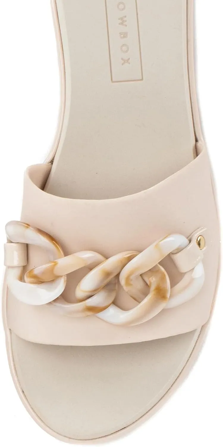 Yellow Box Women's Aulani Jelly Slide Sandal