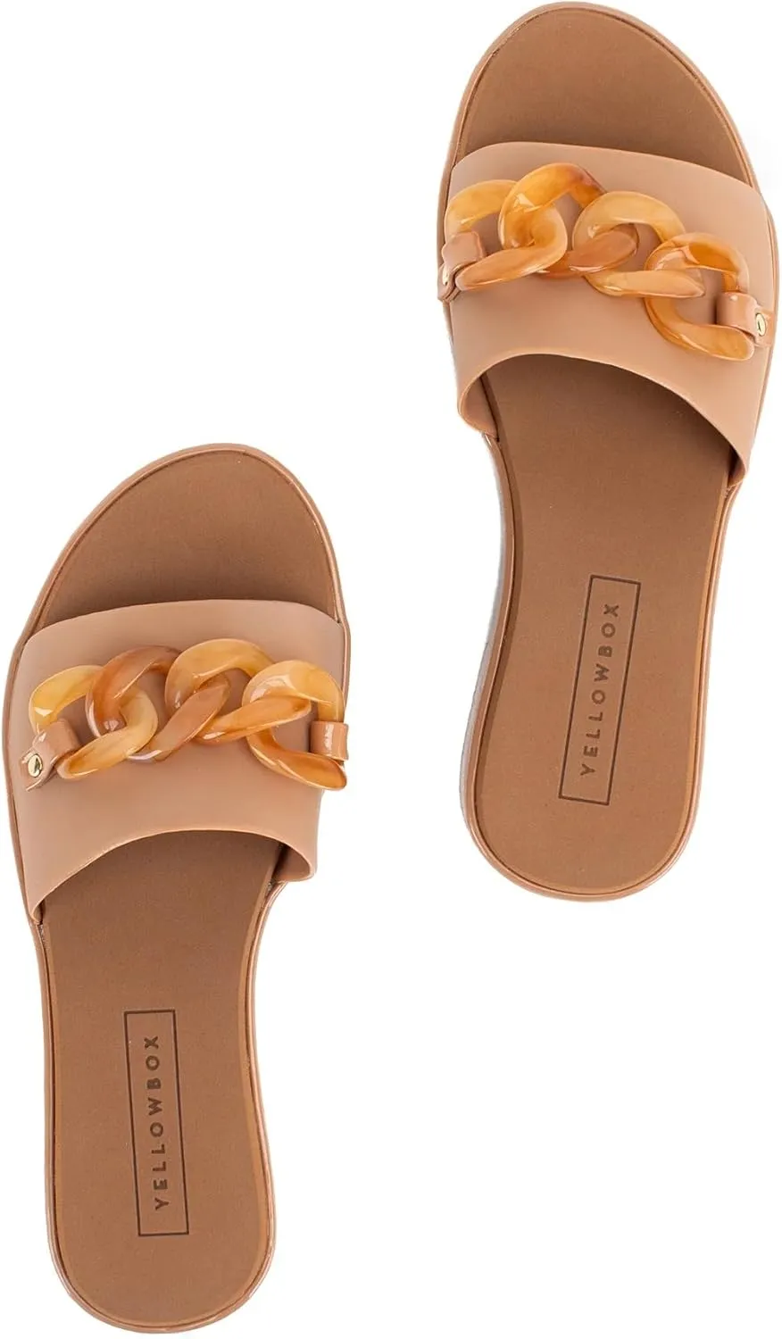 Yellow Box Women's Aulani Jelly Slide Sandal